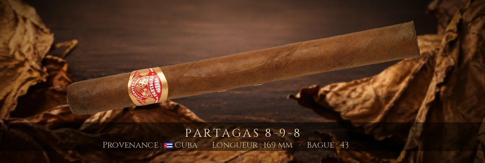 Partagas 8-9-8 — Partagas — Cuba