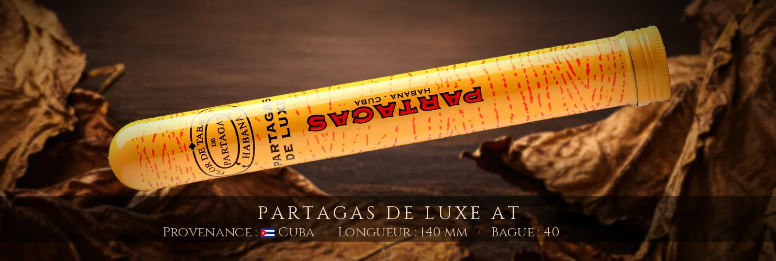 Partagas De Luxe AT — Partagas — Cuba