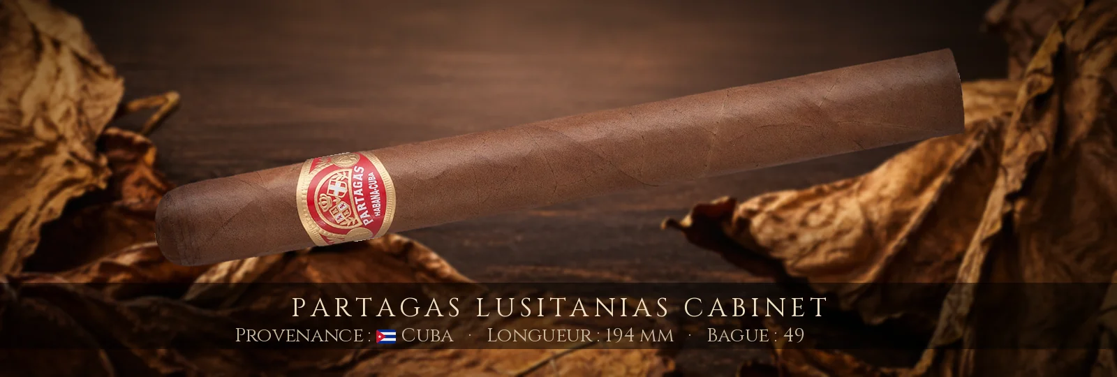 Partagas Lusitanias Cabinet — Partagas — Cuba