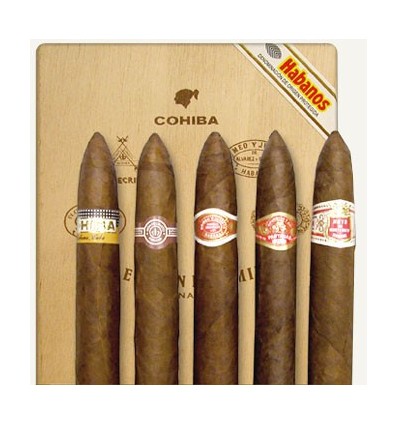 Coffret 5 cigares Piramides