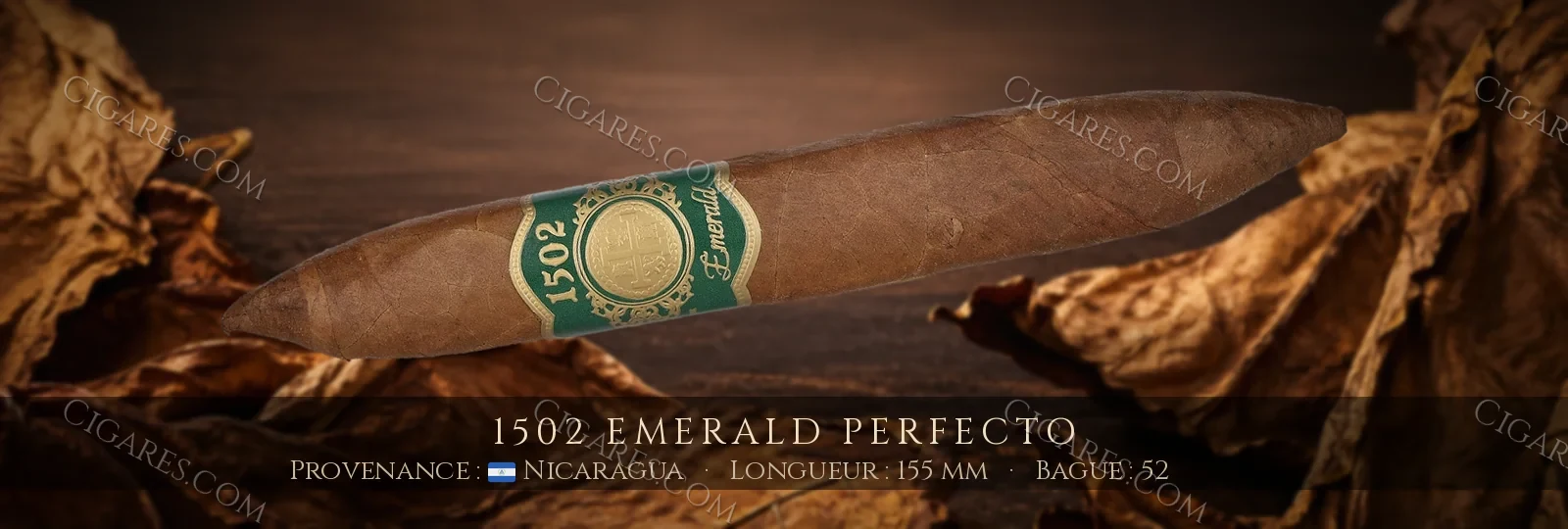 1502 Emerald Perfecto — 1502 — Nicaragua