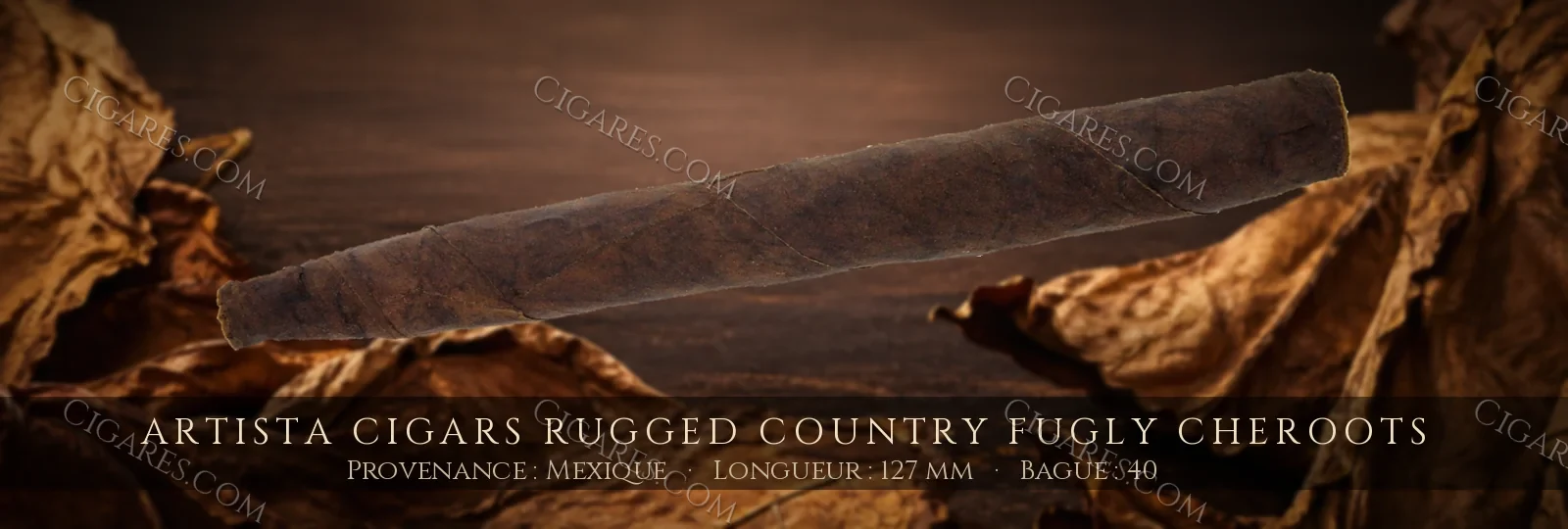 Artista Cigars Rugged Country Fugly Cheroots — Artista Cigars — Mexique