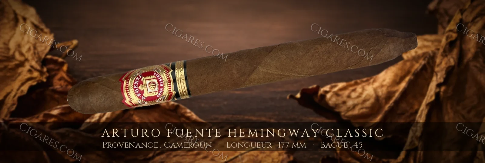 Arturo Fuente Hemingway Classic — Arturo Fuente — République Dominicaine