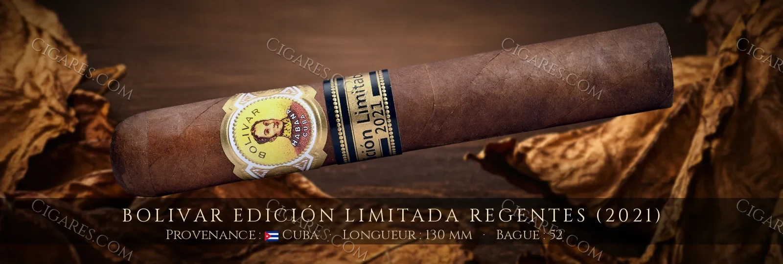 Bolivar Edición Limitada Regentes (2021) — Bolivar — Cuba