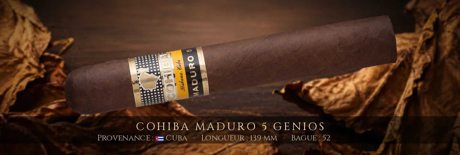 Cohiba Maduro 5 Genios — Cohiba — Cuba