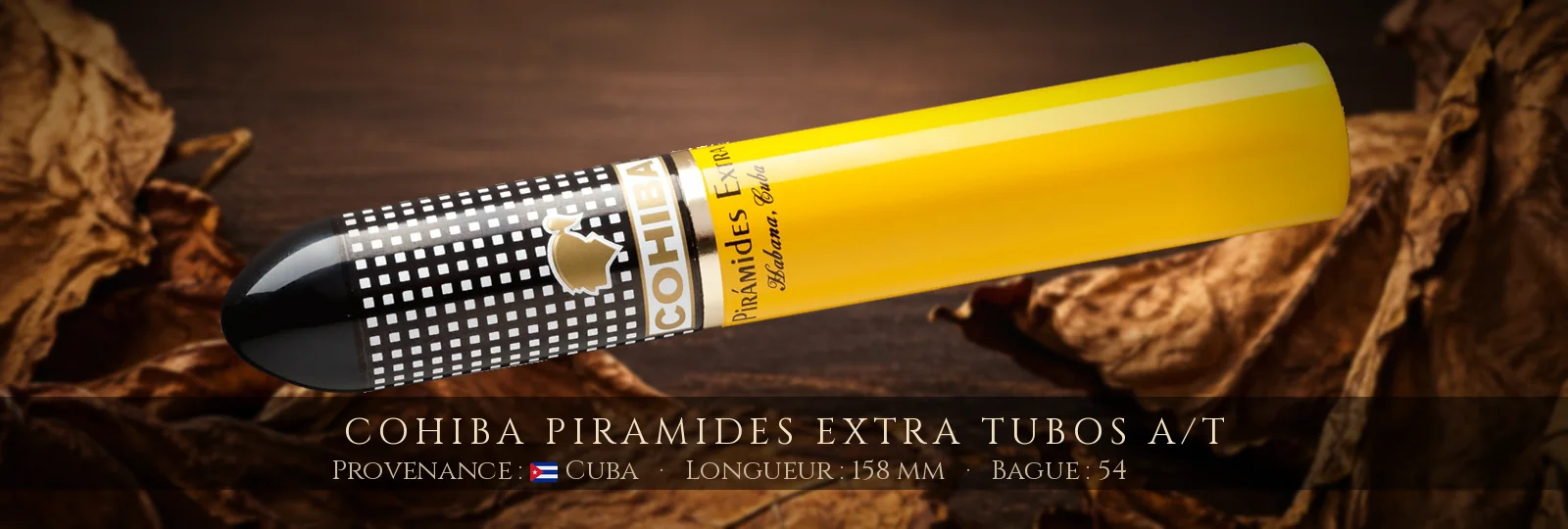 Cohiba Piramides Extra Tubos A/T — Cohiba — Cuba