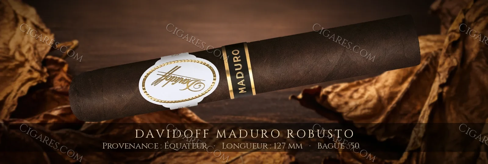 Davidoff Maduro Robusto — Davidoff — République Dominicaine