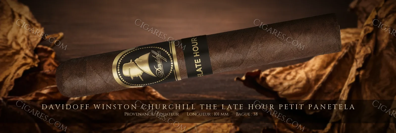 Davidoff Winston Churchill The Late Hour Petit Panetela — Davidoff — République Dominicaine