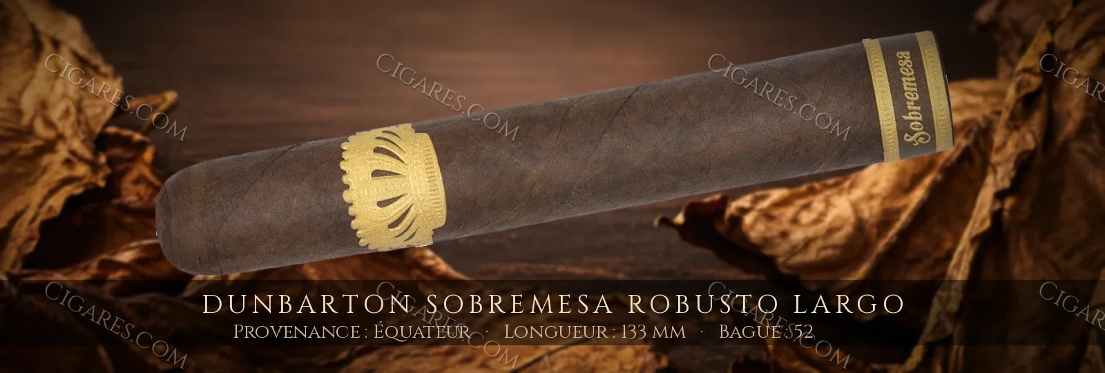 Dunbarton Sobremesa Robusto Largo — Dunbarton — Nicaragua