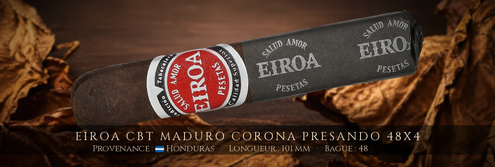 Eiroa CBT Maduro Corona Presando 48x4 — Eiroa — Honduras