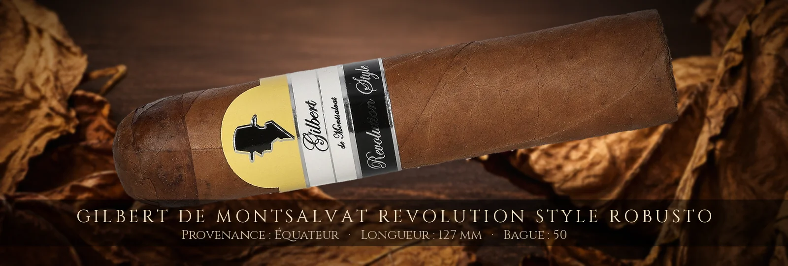 Gilbert de Montsalvat Revolution Style Robusto