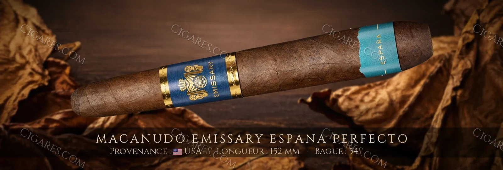 Macanudo Emissary Espana Perfecto — Macanudo — République Dominicaine