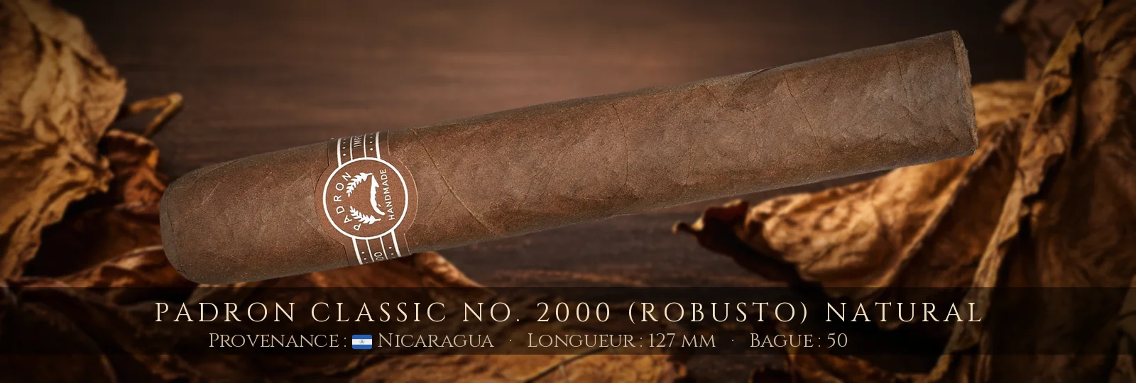 Padron Classic No. 2000 (Robusto) NATURAL