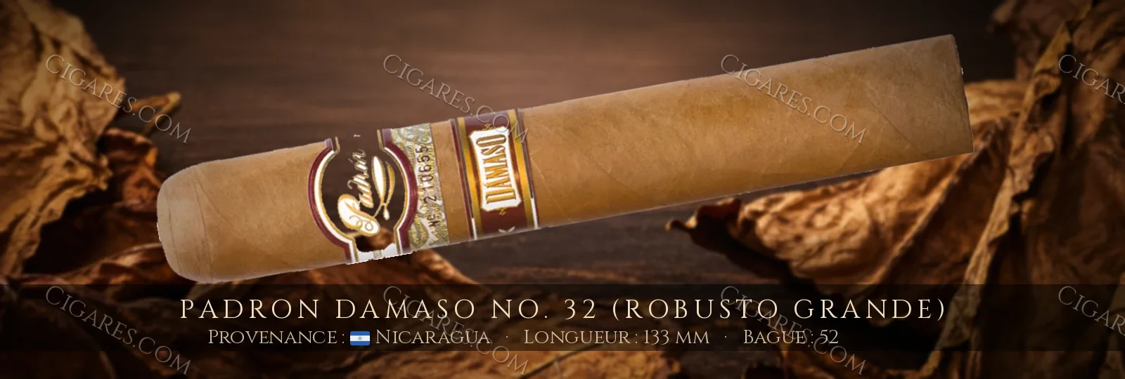 Padron Damaso No. 32 (Robusto Grande) — Padron — Nicaragua