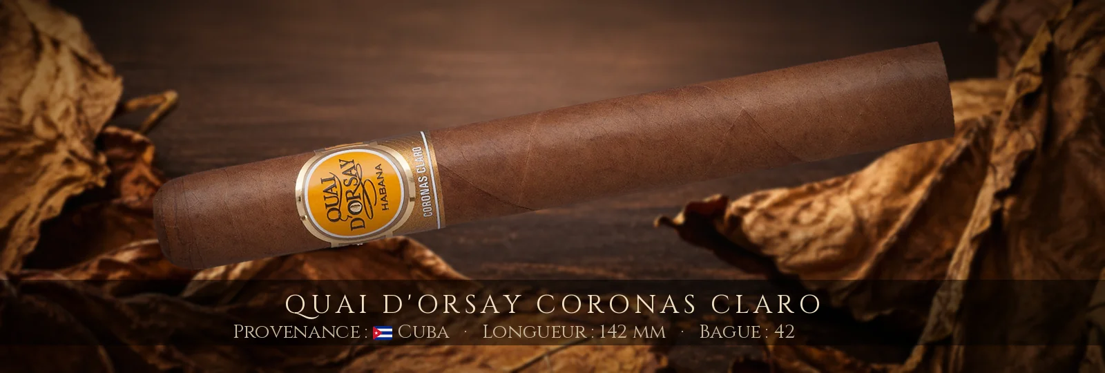Quai d'Orsay Coronas Claro — Quai d'Orsay — Cuba