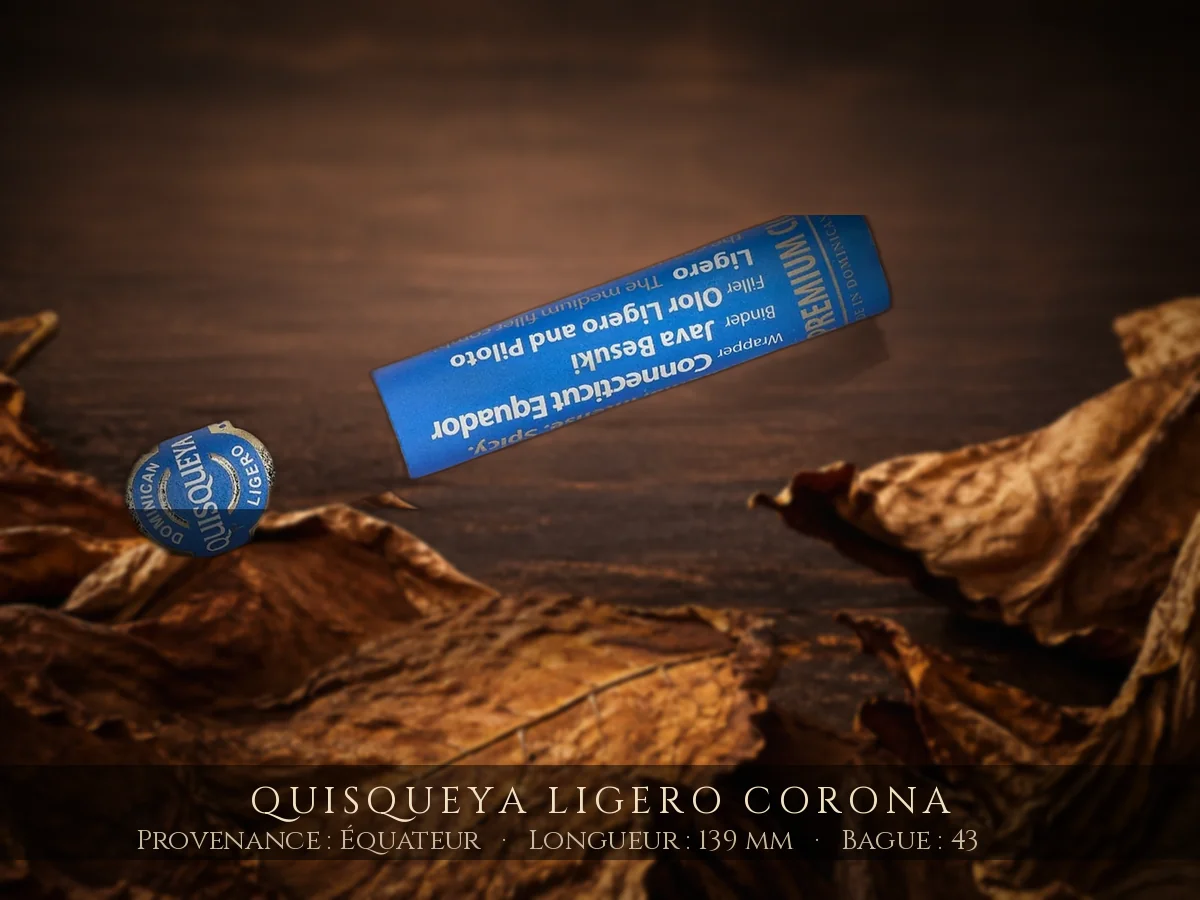 Quisqueya Ligero Corona — Quisqueya — République Dominicaine