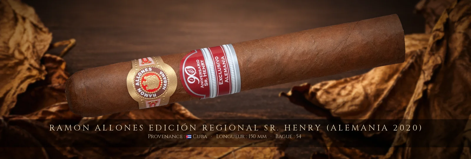 Ramon Allones Edición Regional Sr. Henry (Alemania 2020) — Ramon Allones — Cuba