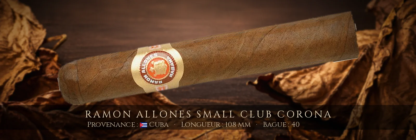 Ramon Allones Small Club Corona — Ramon Allones — Cuba
