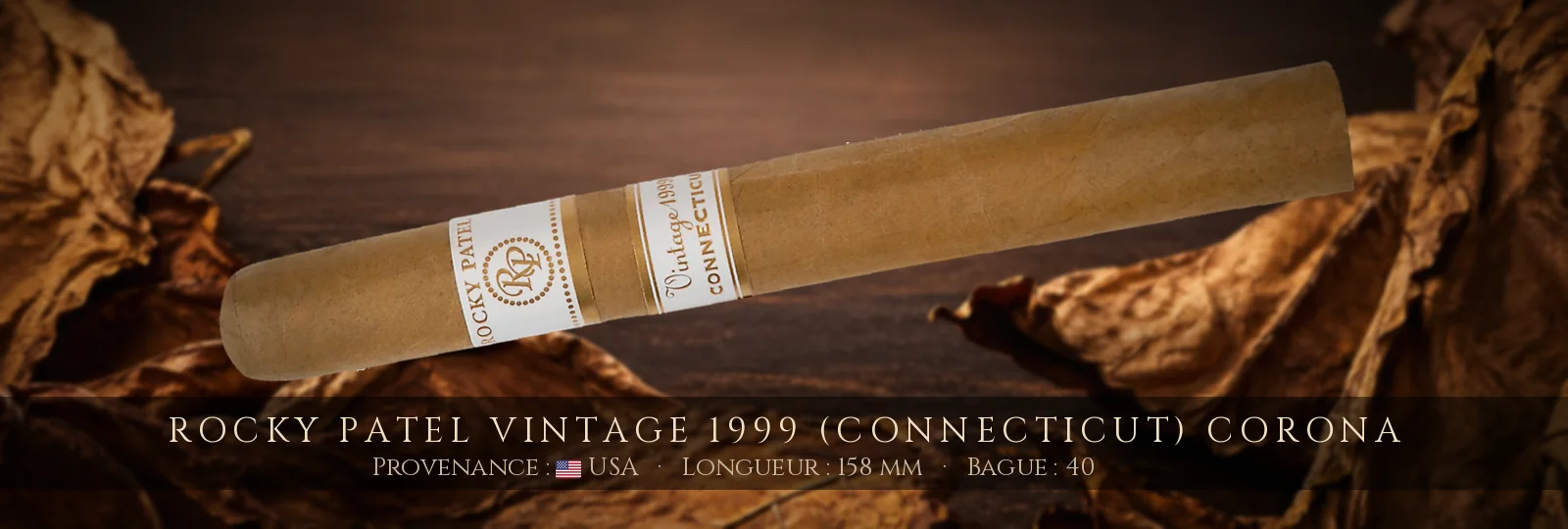 Rocky Patel Vintage 1999 (Connecticut) Corona — Rocky Patel — USA