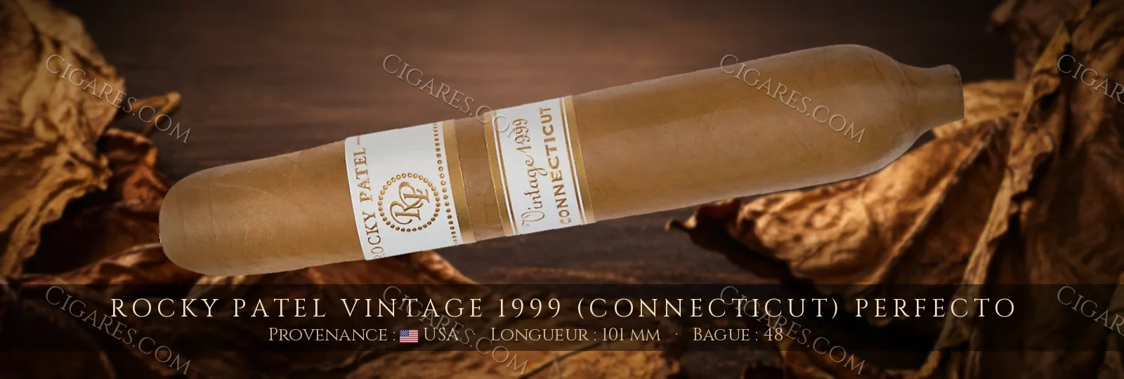 Rocky Patel Vintage 1999 (Connecticut) Perfecto — Rocky Patel — USA