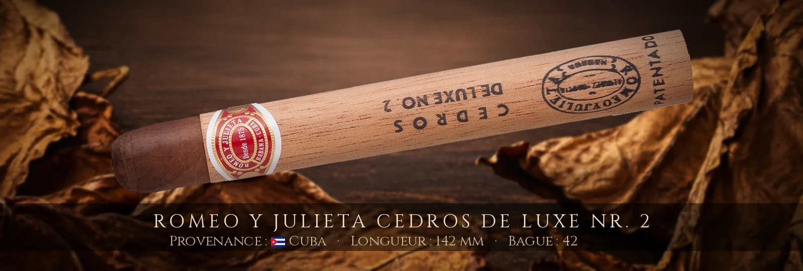 Romeo y Julieta Cedros De Luxe Nr. 2 — Romeo y Julieta — Cuba