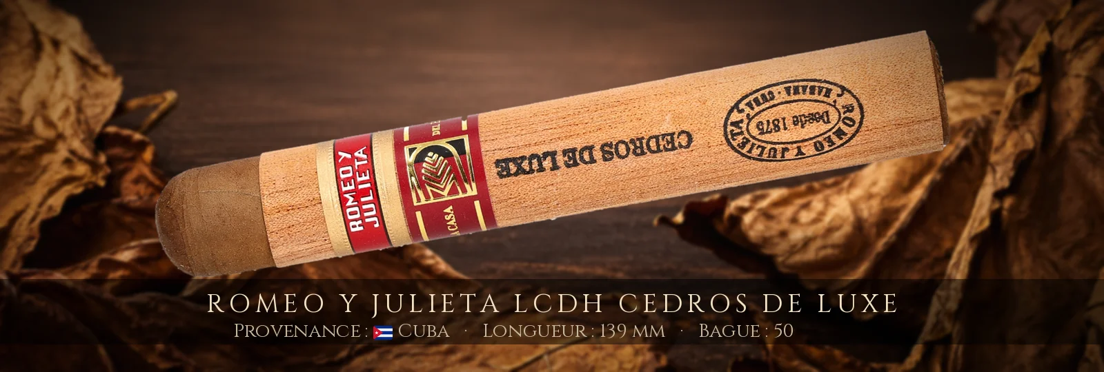 Romeo y Julieta LCDH Cedros de Luxe — Romeo y Julieta — Cuba