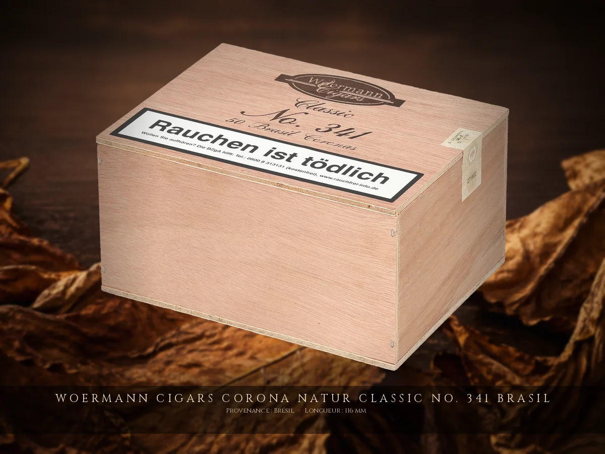 Woermann Cigars Corona Natur Classic No. 341 Brasil — Woermann Cigars — Brésil