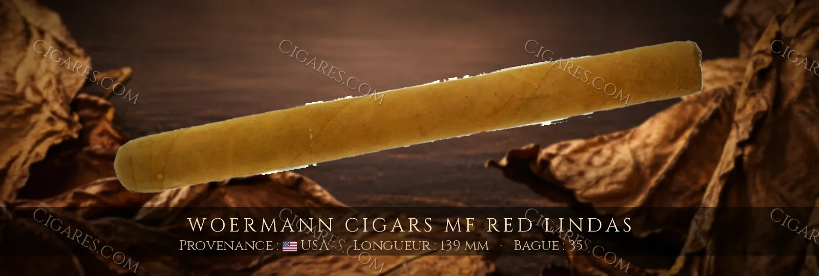 Woermann Cigars MF Red Lindas — Woermann Cigars — USA