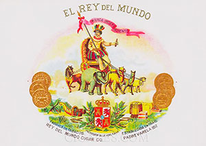 cigares el rey del mundo logo